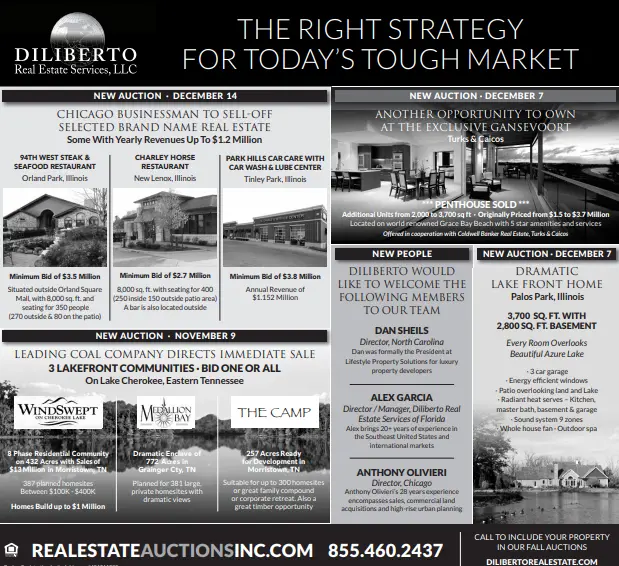 A black and white poster of real estate ads